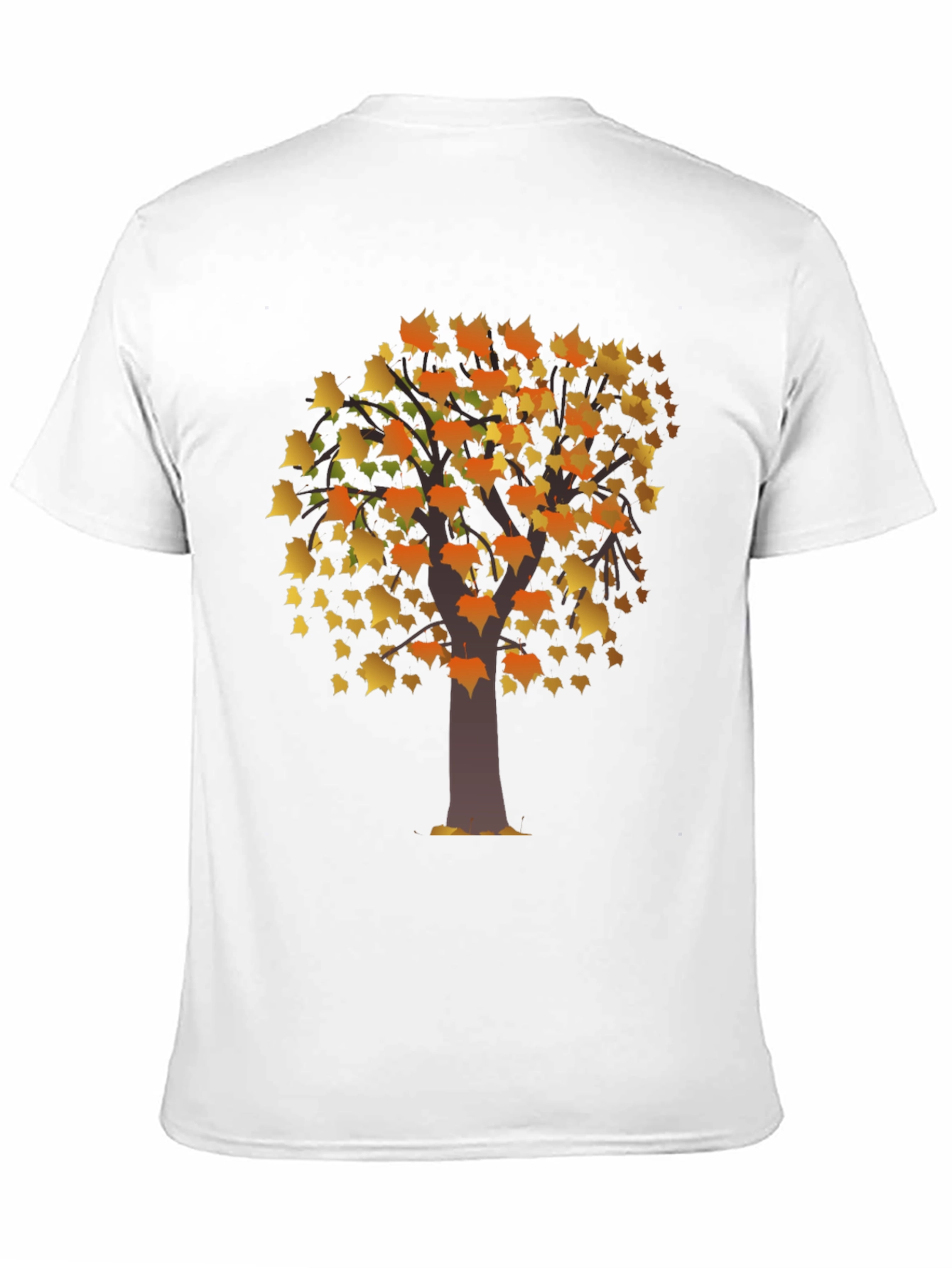Autumn Tree Graphic Tee - Fall Season Apparel