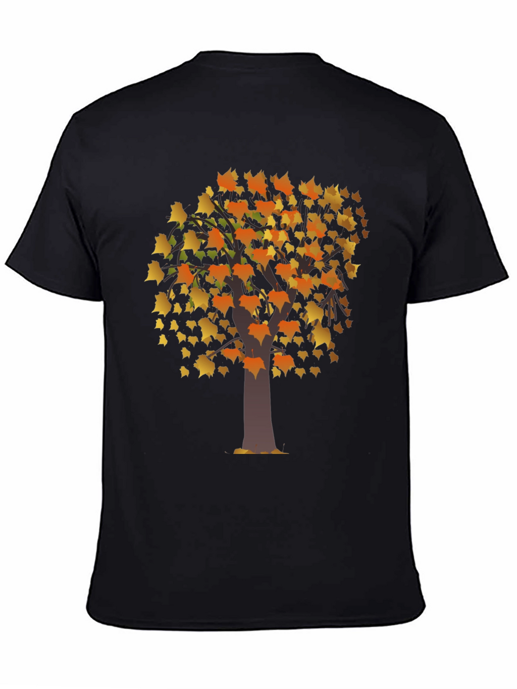 Autumn Tree Graphic Tee - Fall Season Apparel
