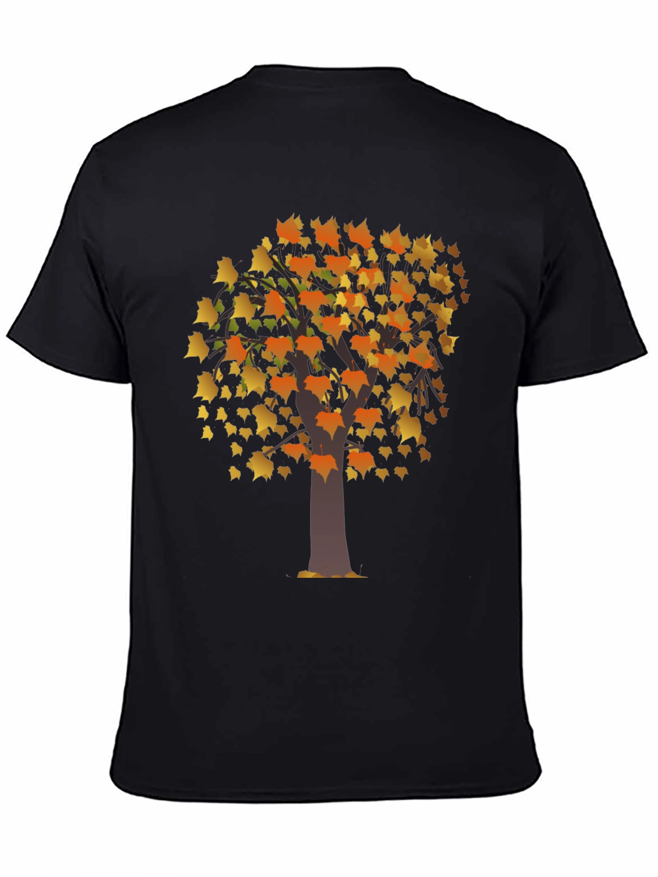 Autumn Tree Graphic Tee - Fall Season Apparel