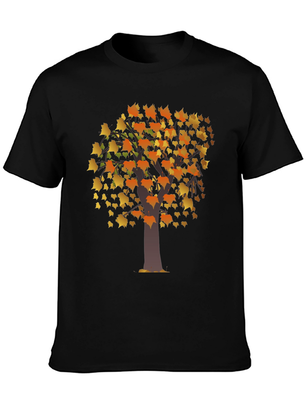Autumn Tree Graphic Tee - Fall Season Apparel