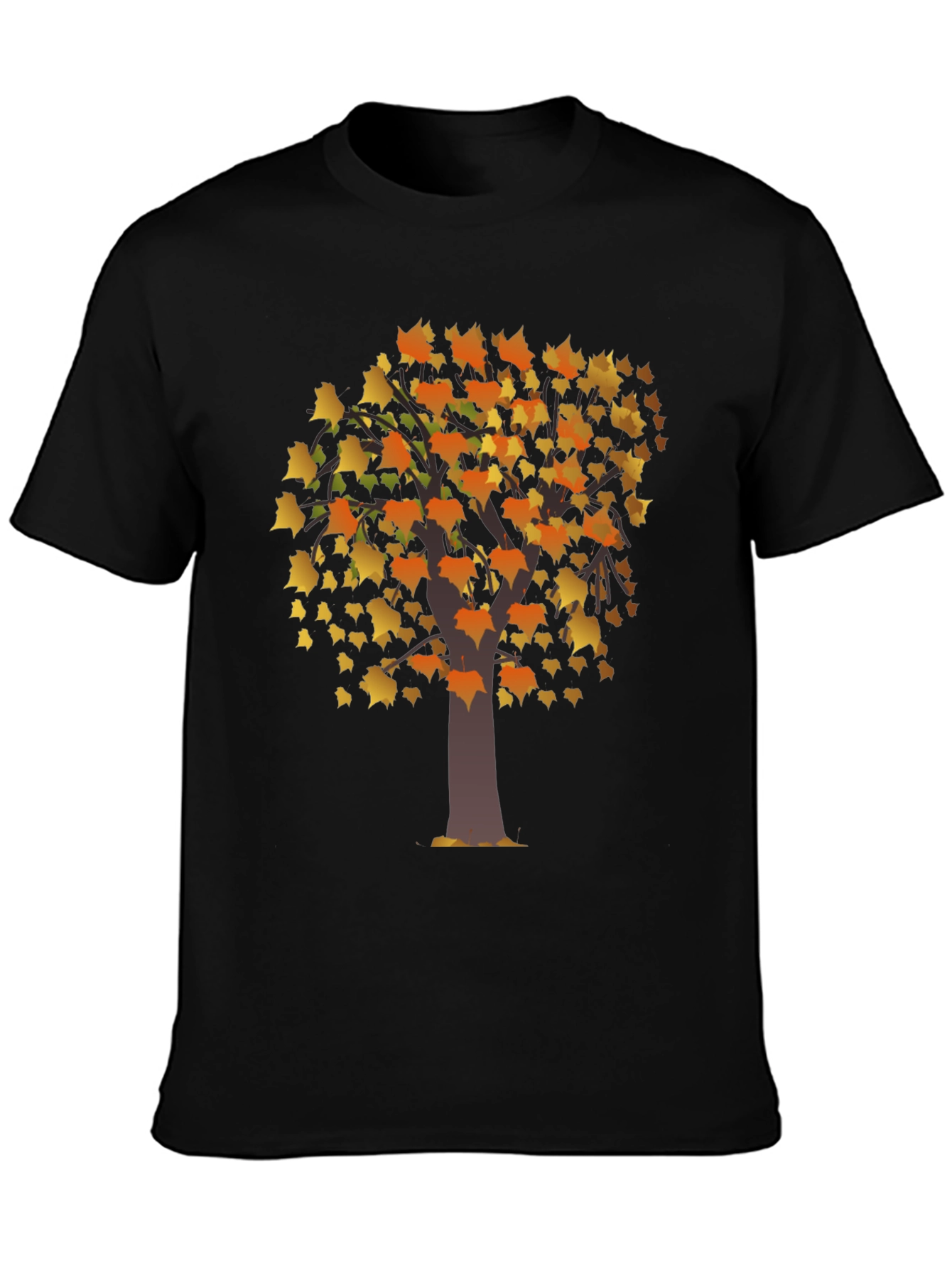 Autumn Tree Graphic Tee - Fall Season Apparel