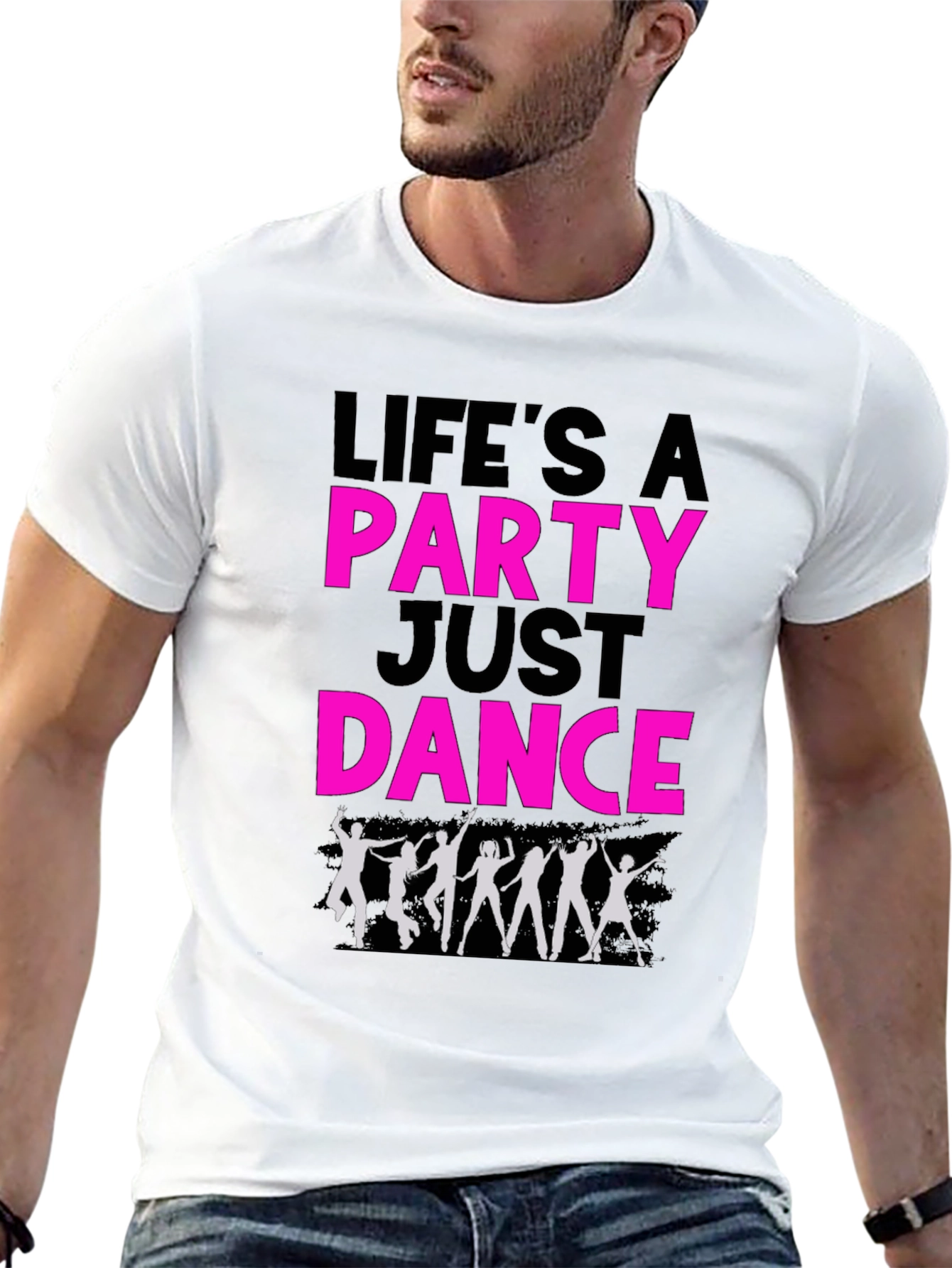 Lifes a Party Just Dance Graphic Tee
