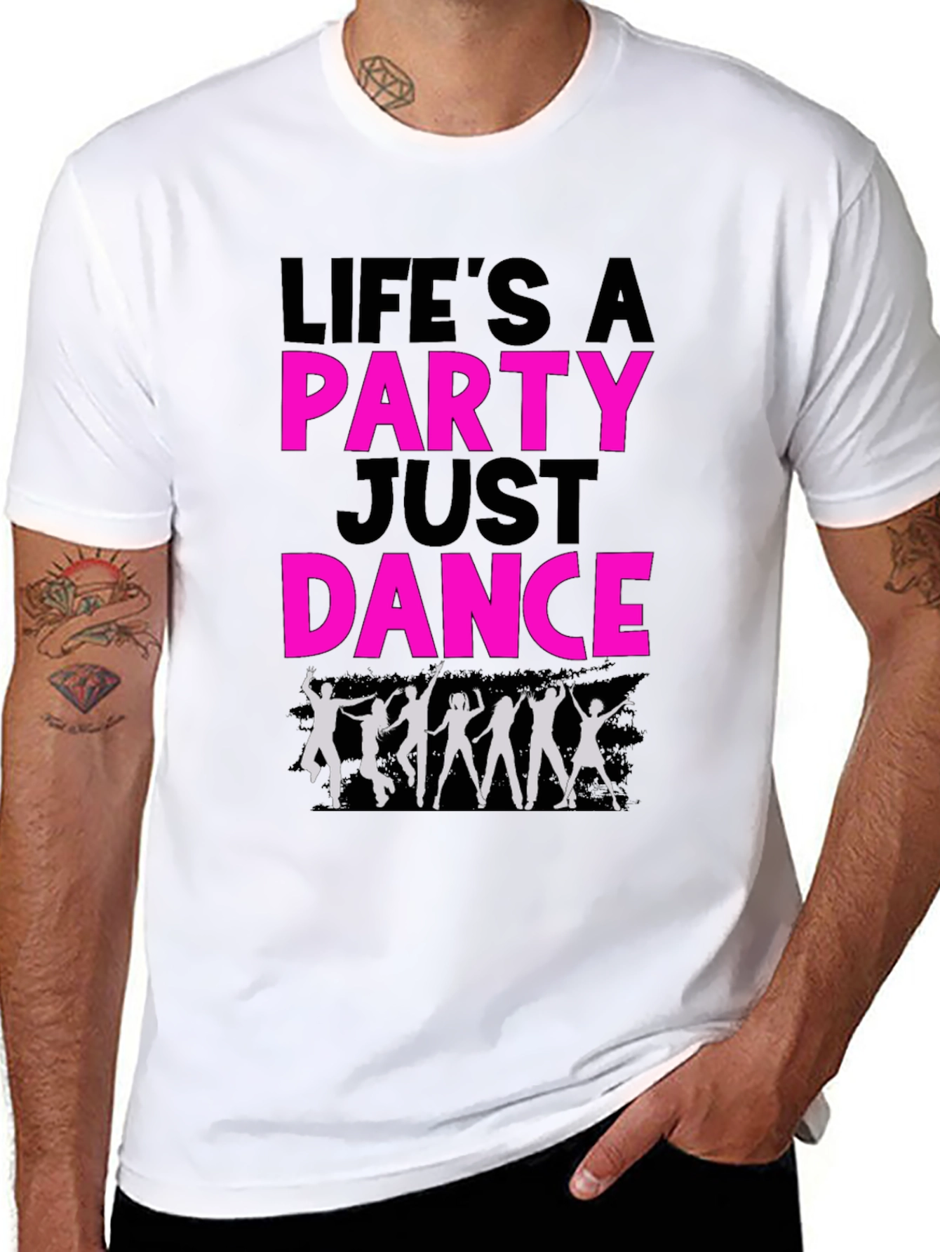 Lifes a Party Just Dance Graphic Tee