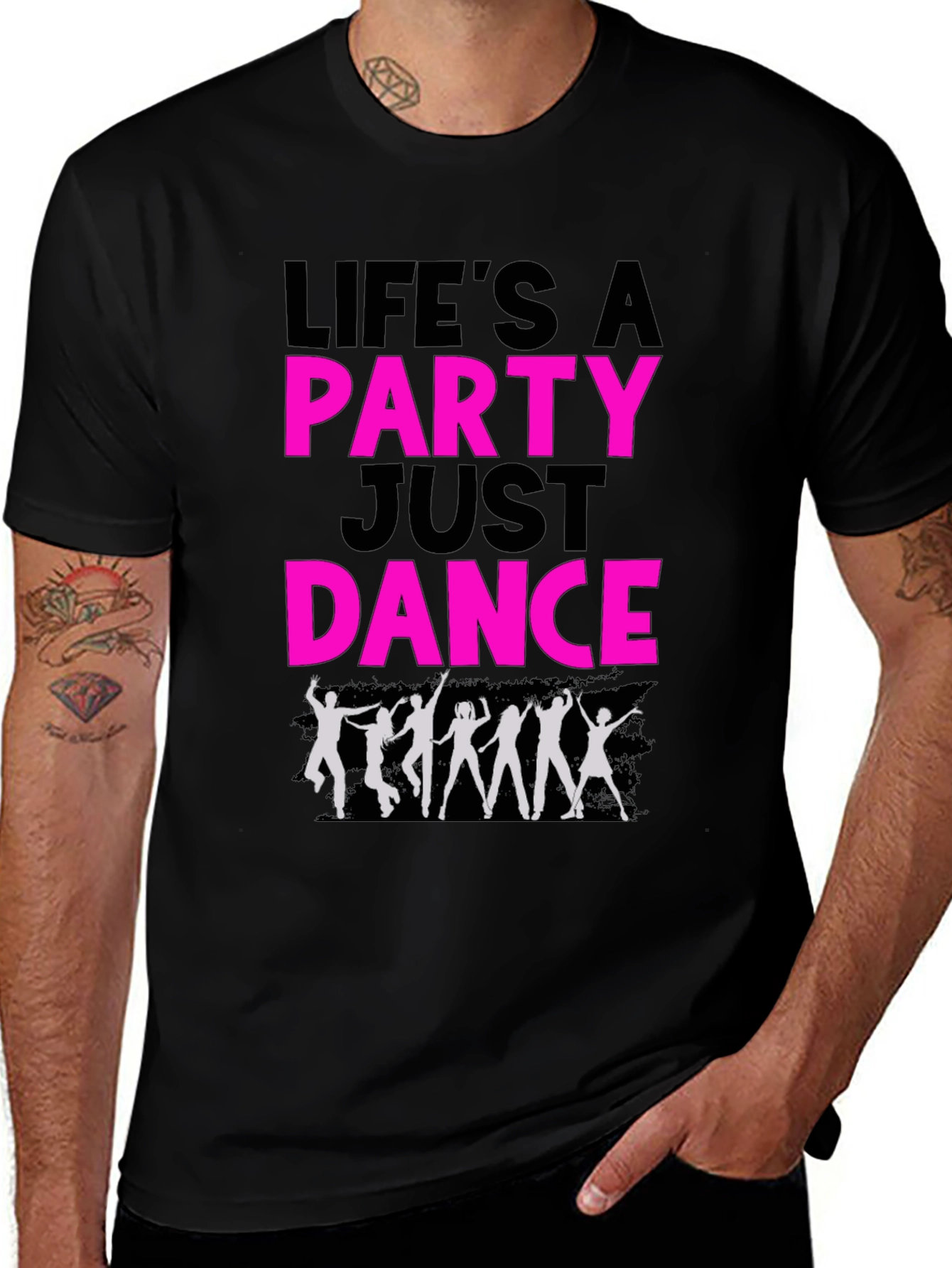 Lifes a Party Just Dance Graphic Tee