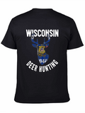 Wisconsin Deer Hunting Tee