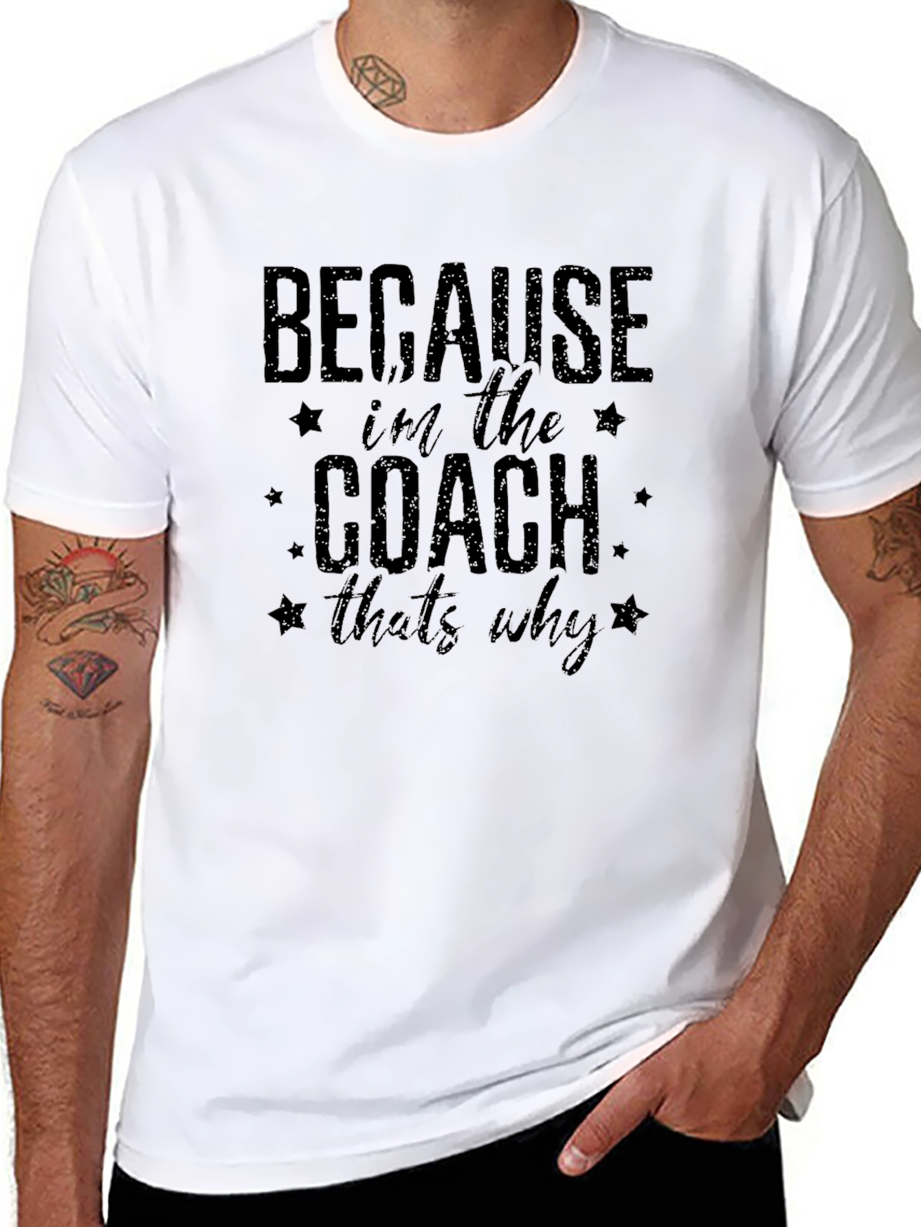 Because Im the Coach Thats Why T-Shirt