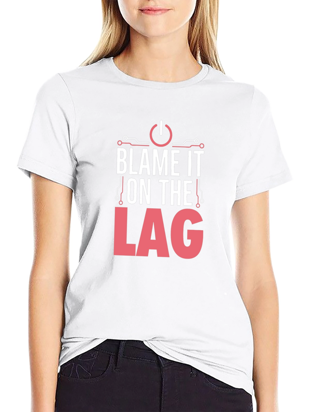 Blame It On The Lag - Gamer T-Shirt