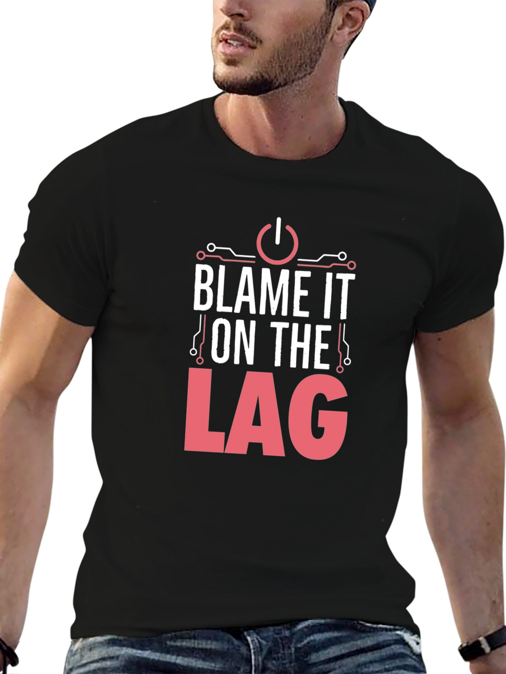Blame It On The Lag - Gamer T-Shirt