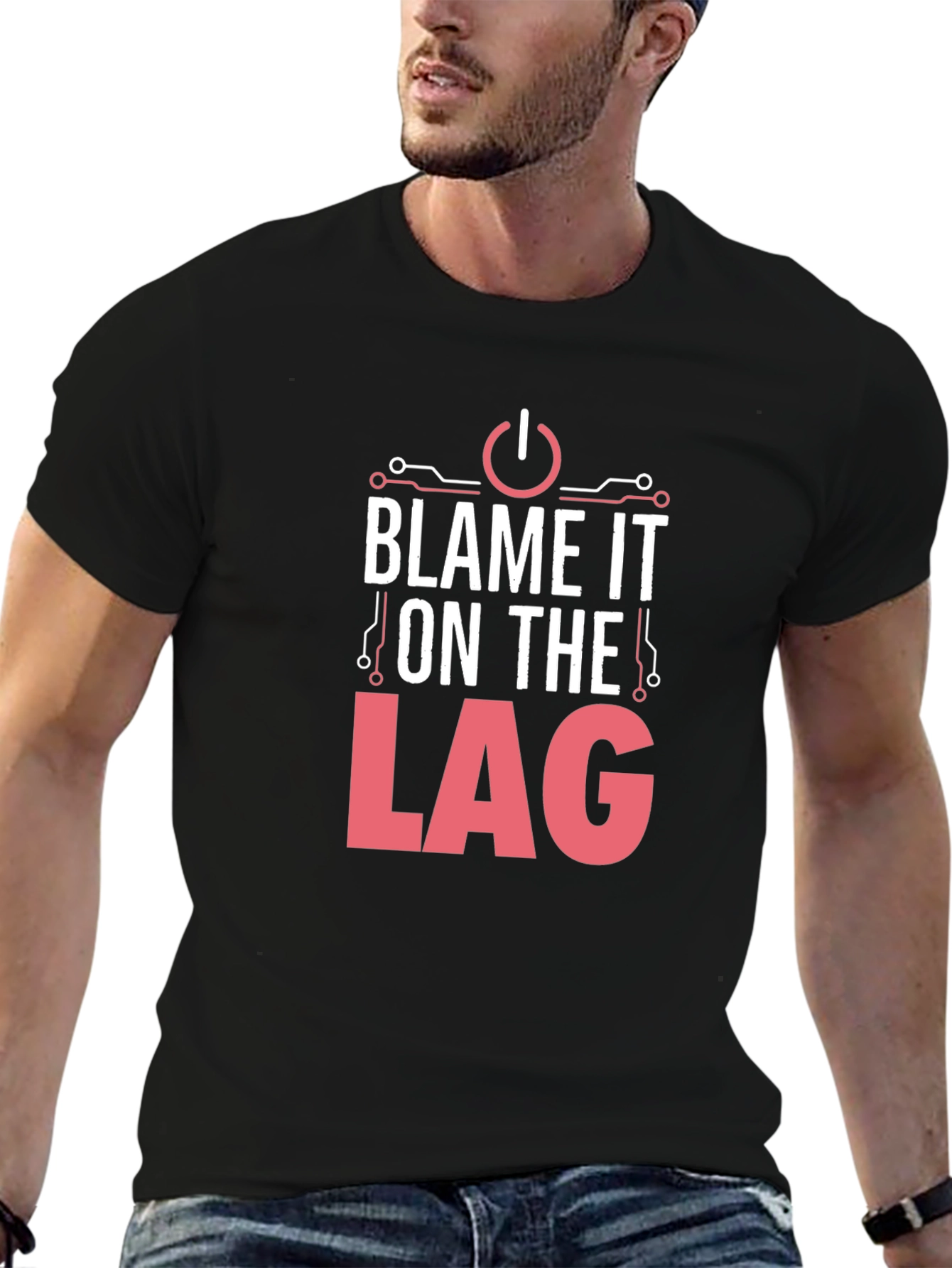 Blame It On The Lag - Gamer T-Shirt