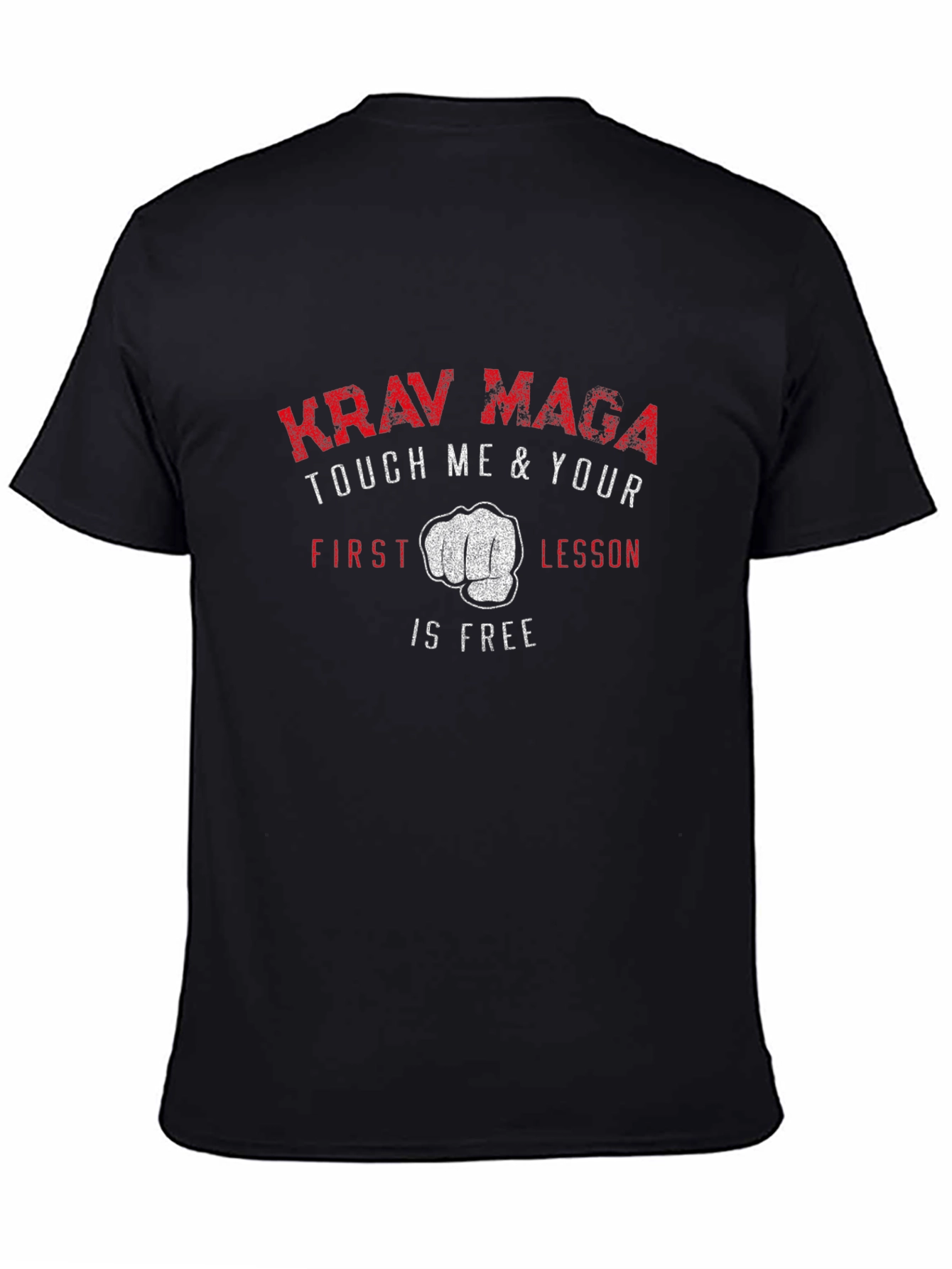 Krav Maga Touch Me T-Shirt - Funny Martial Arts Tee