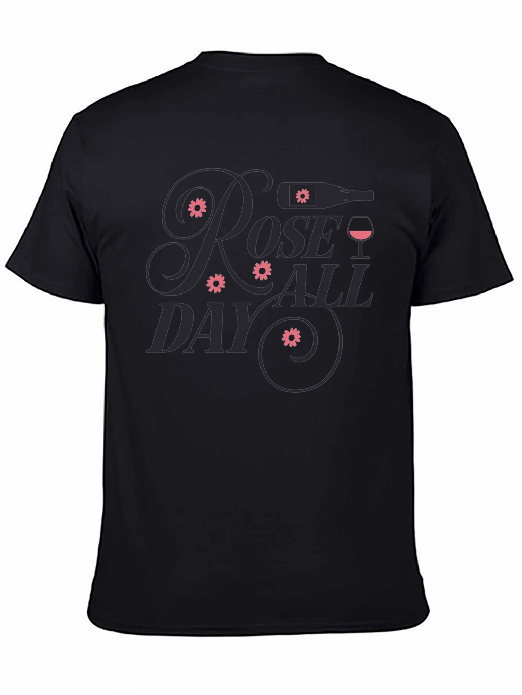 Rose All Day Graphic Tee - Stylish Comfort