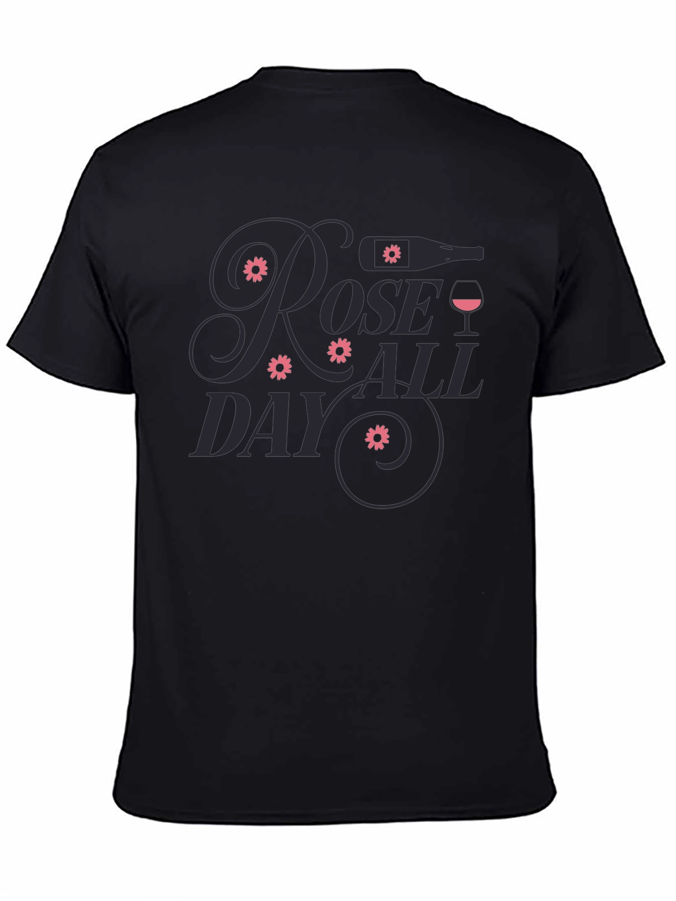 Rose All Day Graphic Tee - Stylish Comfort