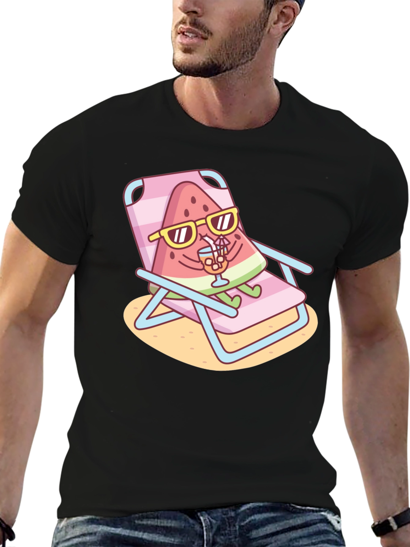 Cool Watermelon T-Shirt - Summer Vibes