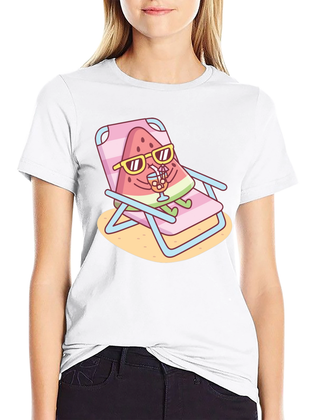 Cool Watermelon T-Shirt - Summer Vibes
