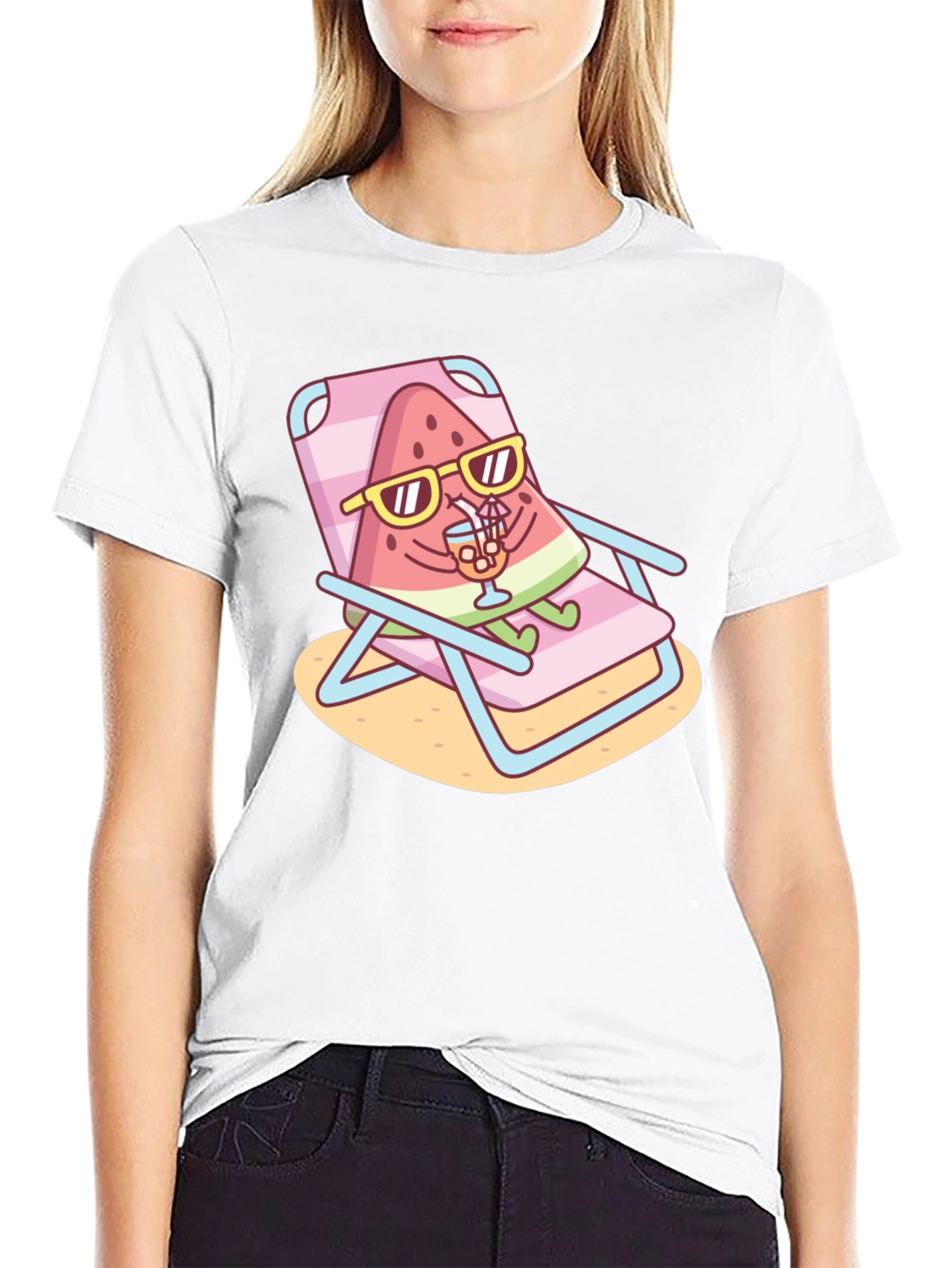 Cool Watermelon T-Shirt - Summer Vibes