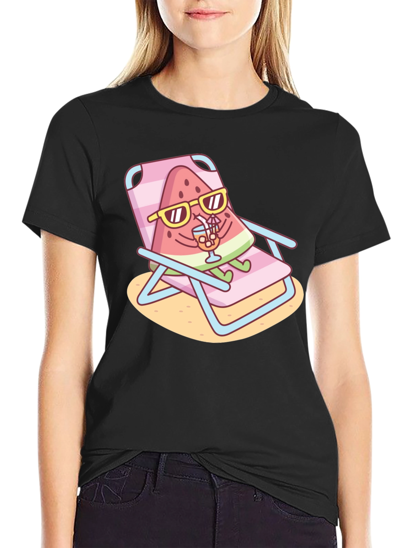 Cool Watermelon T-Shirt - Summer Vibes