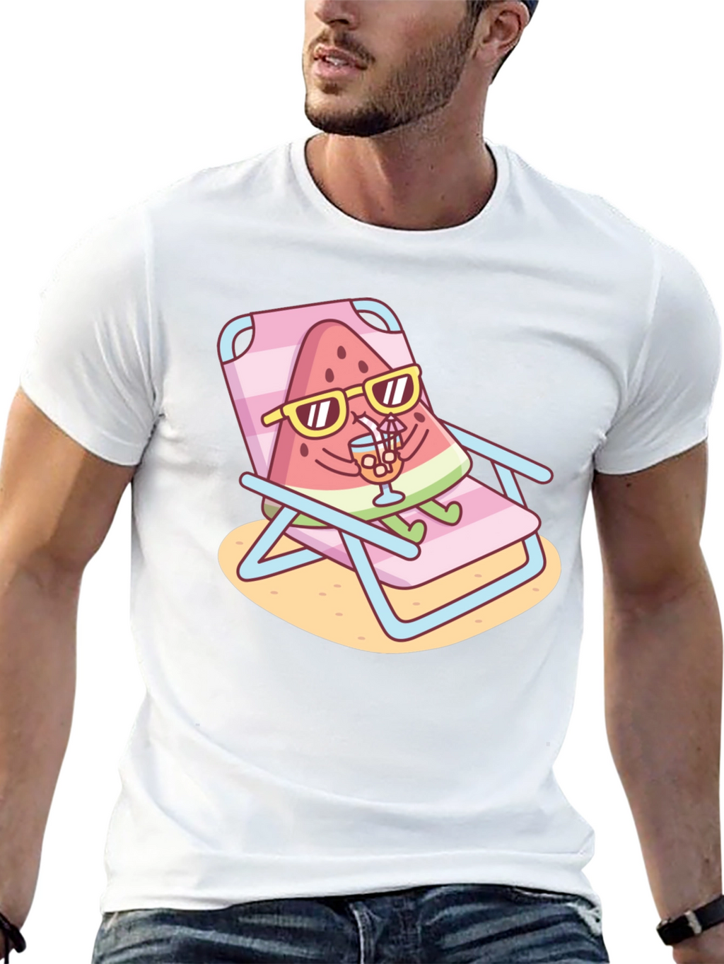 Cool Watermelon T-Shirt - Summer Vibes