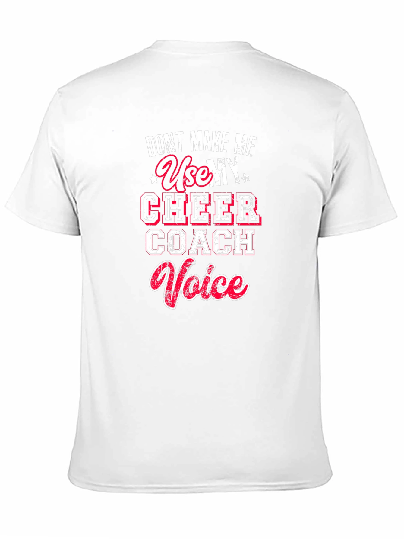 Cheer Coach Voice Graphic T-Shirt