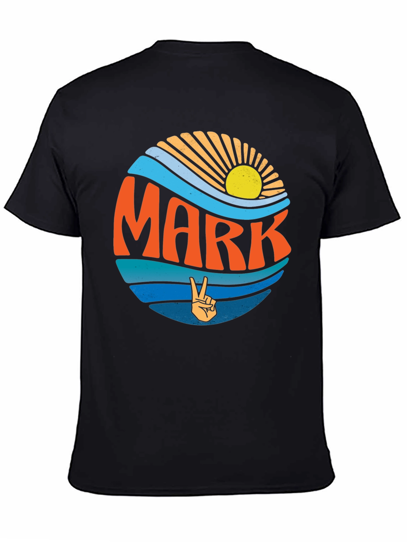 Retro MARK Graphic Tee - Peace & Sunshine