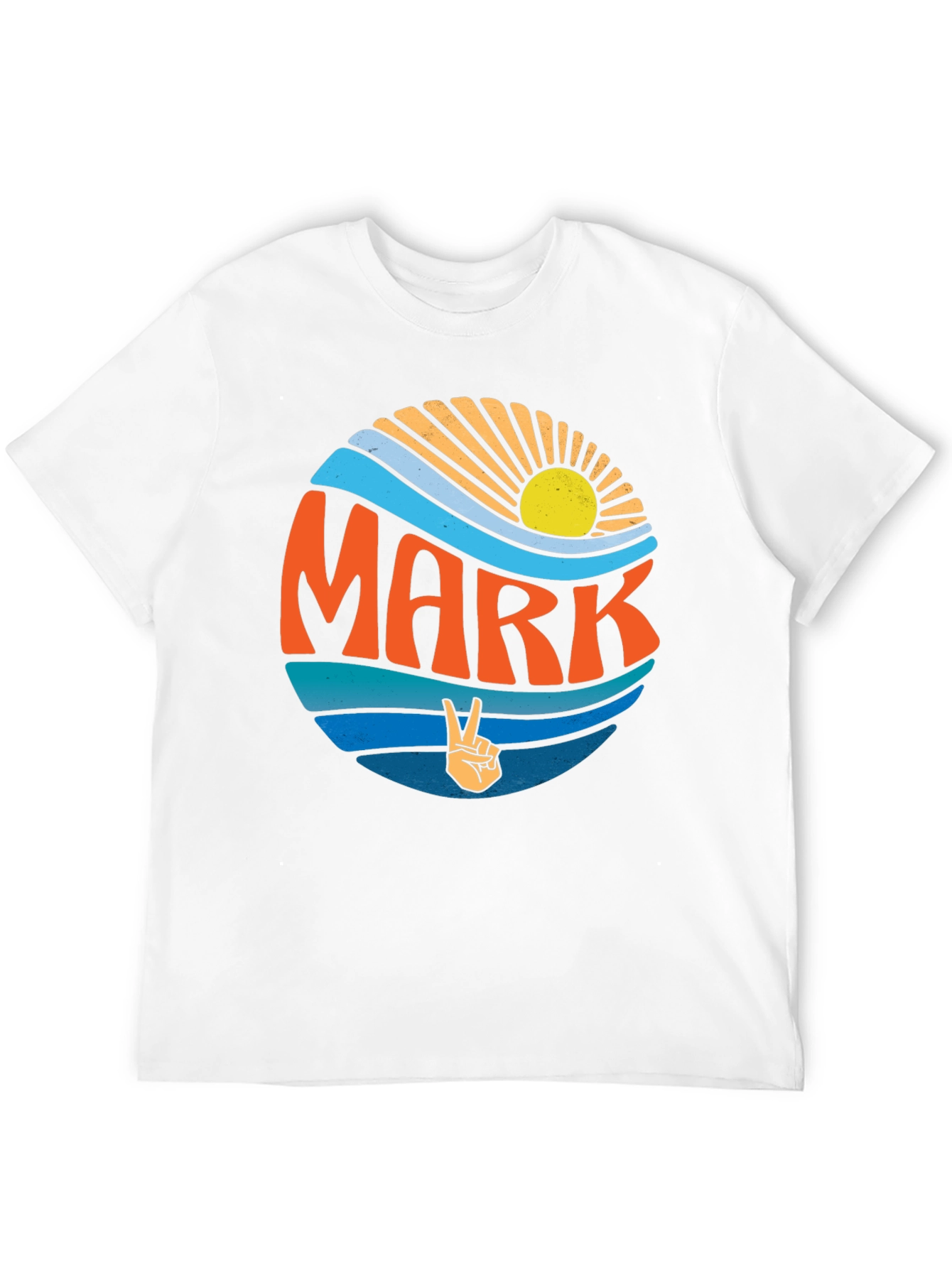 Retro MARK Graphic Tee - Peace & Sunshine