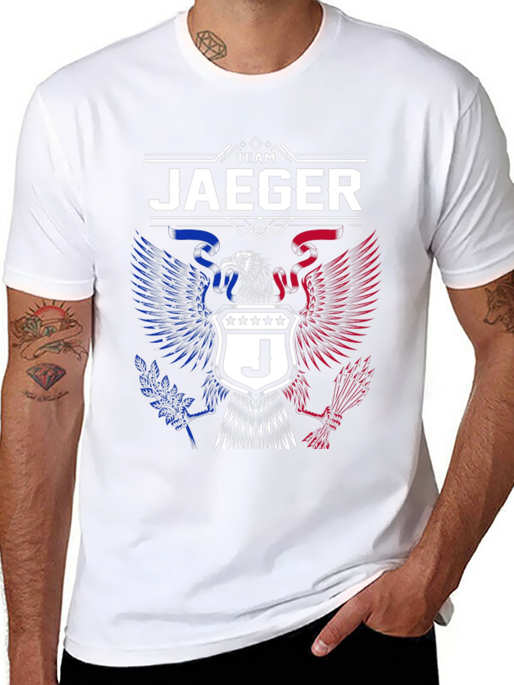 Team Jaeger Eagle Graphic T-Shirt