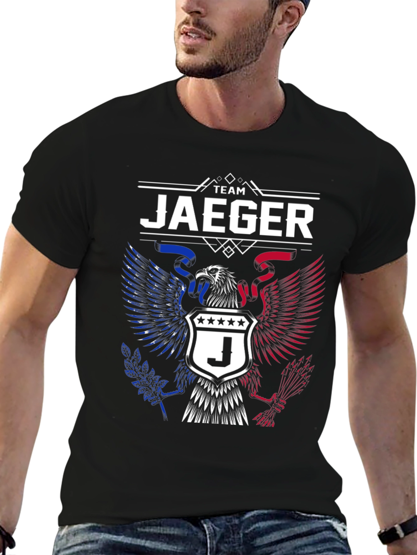 Team Jaeger Eagle Graphic T-Shirt