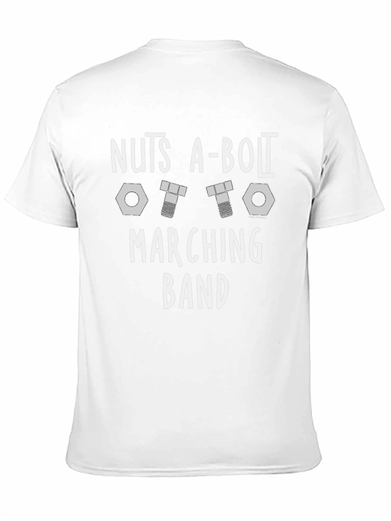 Nuts A-Bolt Marching Band Black T-Shirt