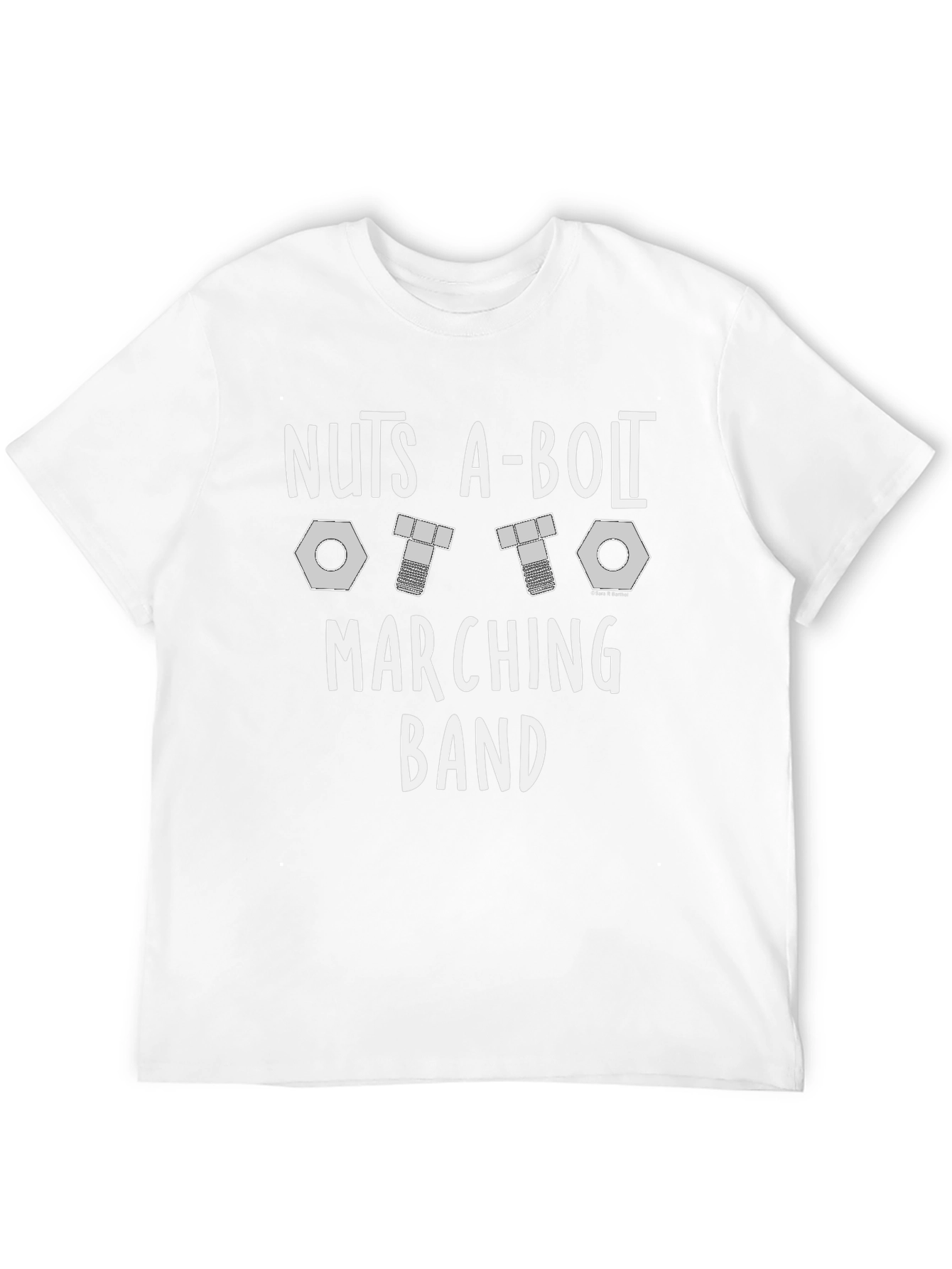 Nuts A-Bolt Marching Band Black T-Shirt