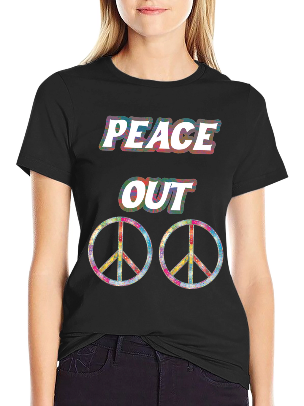 Peace Out Graphic T-Shirt