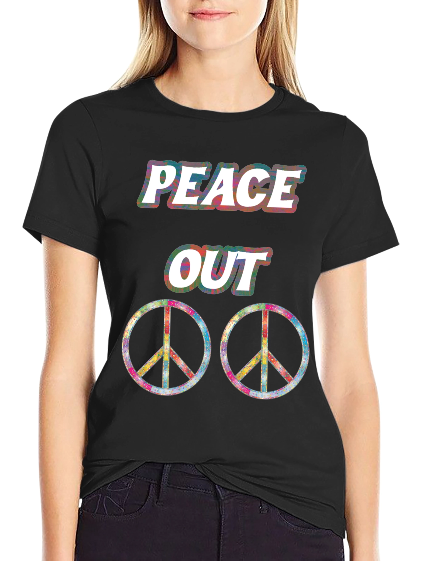 Peace Out Graphic T-Shirt