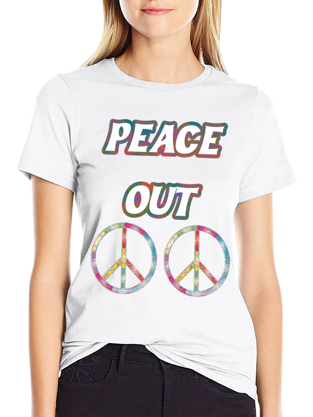 Peace Out Graphic T-Shirt