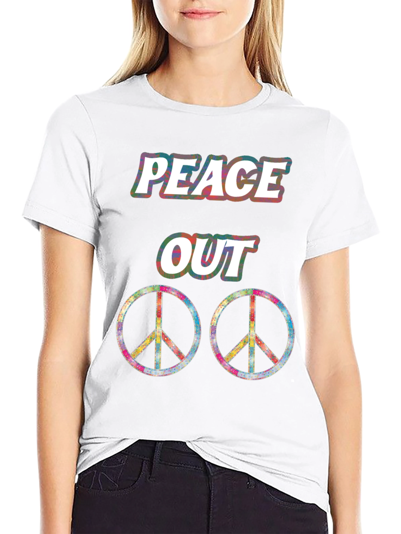 Peace Out Graphic T-Shirt