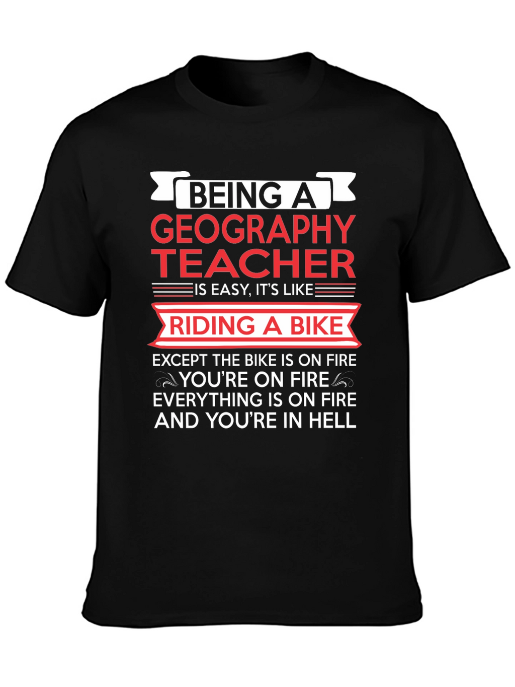 Geography Teacher Funny T-Shirt
