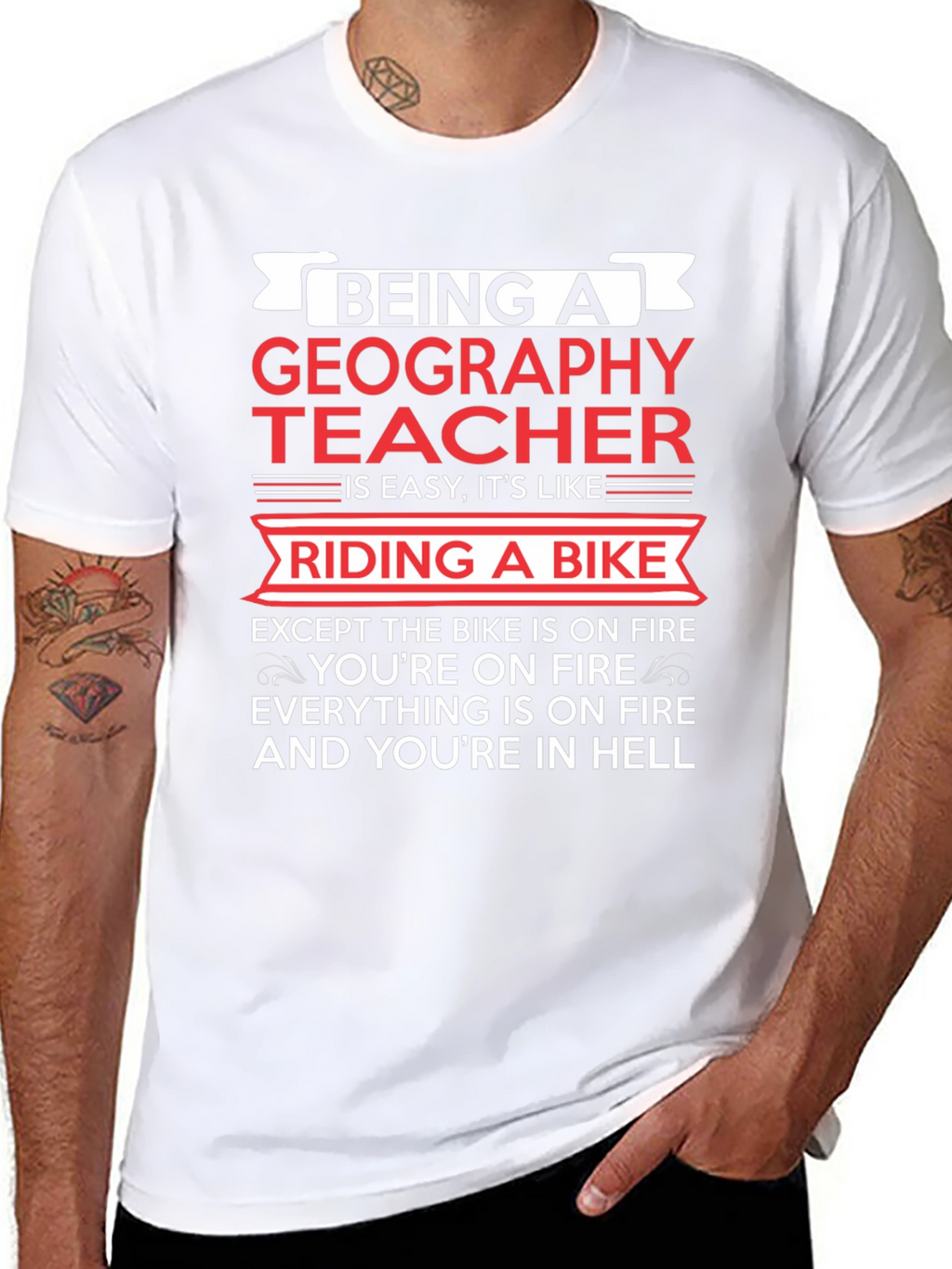 Geography Teacher Funny T-Shirt