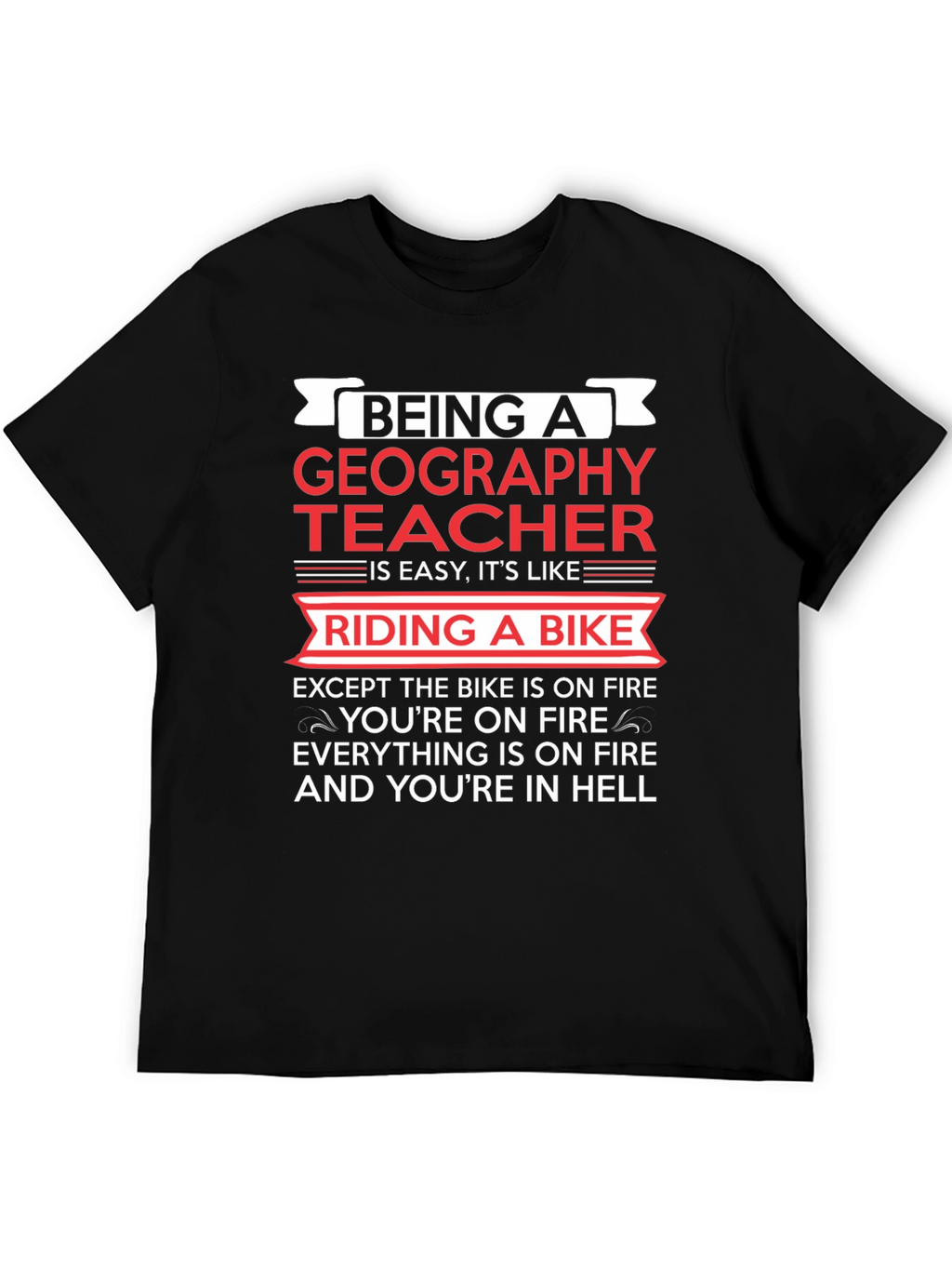 Geography Teacher Funny T-Shirt