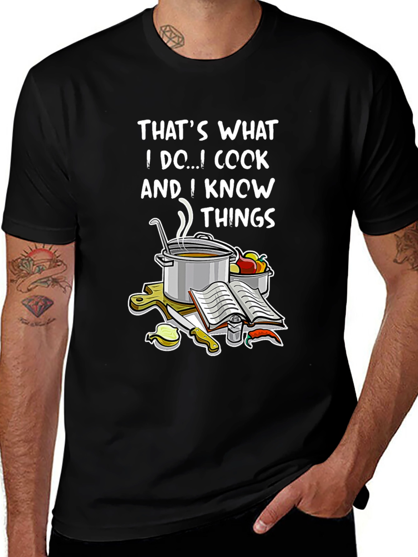 Cook and Know Things T-Shirt