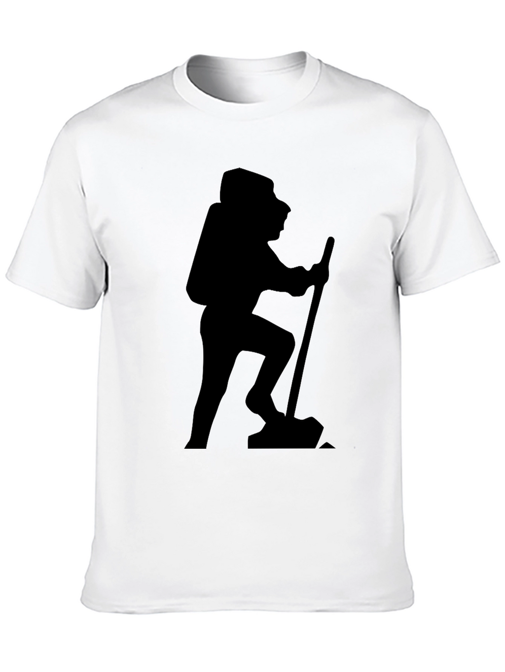 Hiking Silhouette Black T-Shirt