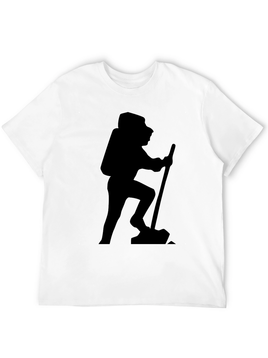 Hiking Silhouette Black T-Shirt