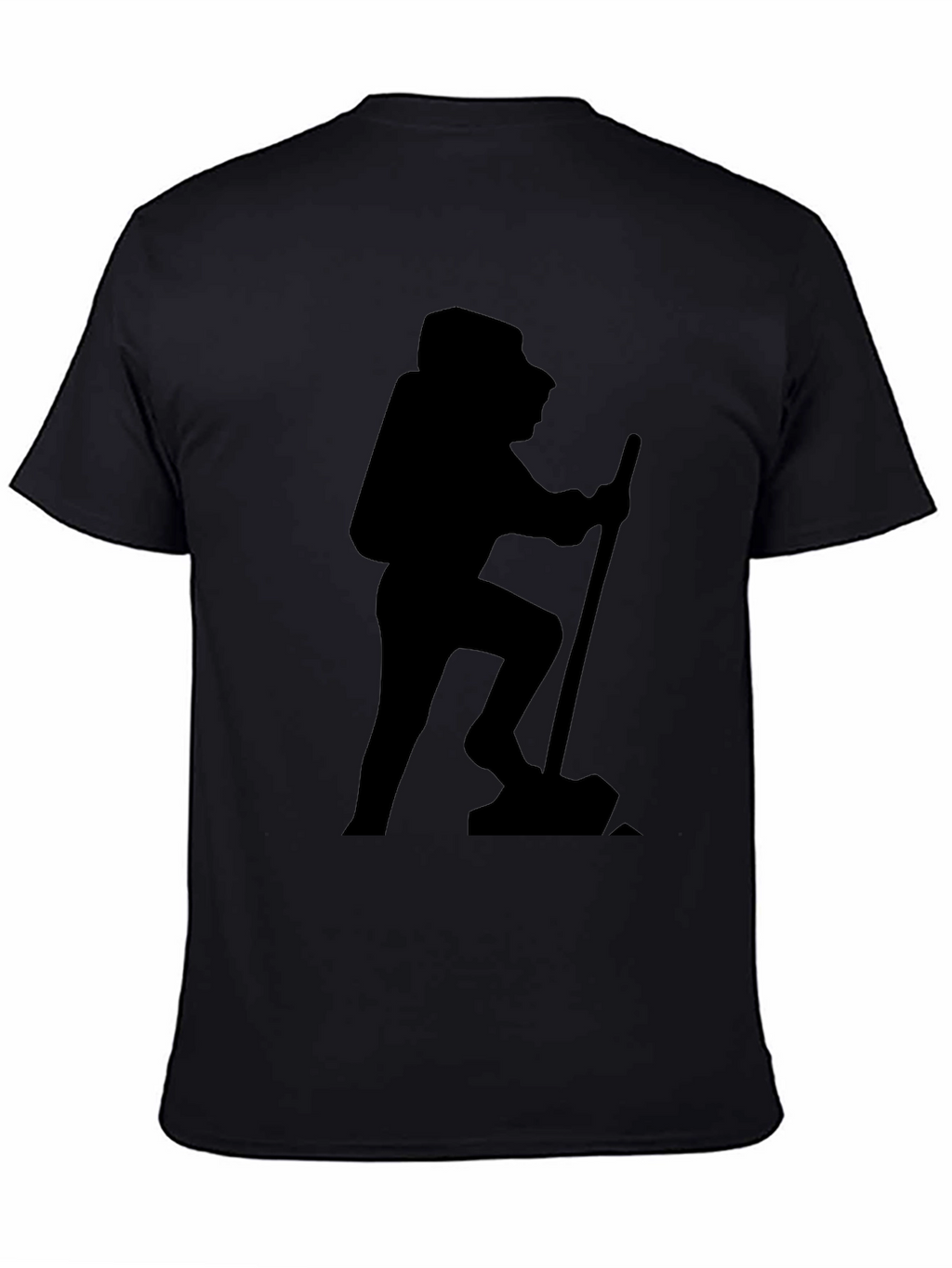 Hiking Silhouette Black T-Shirt