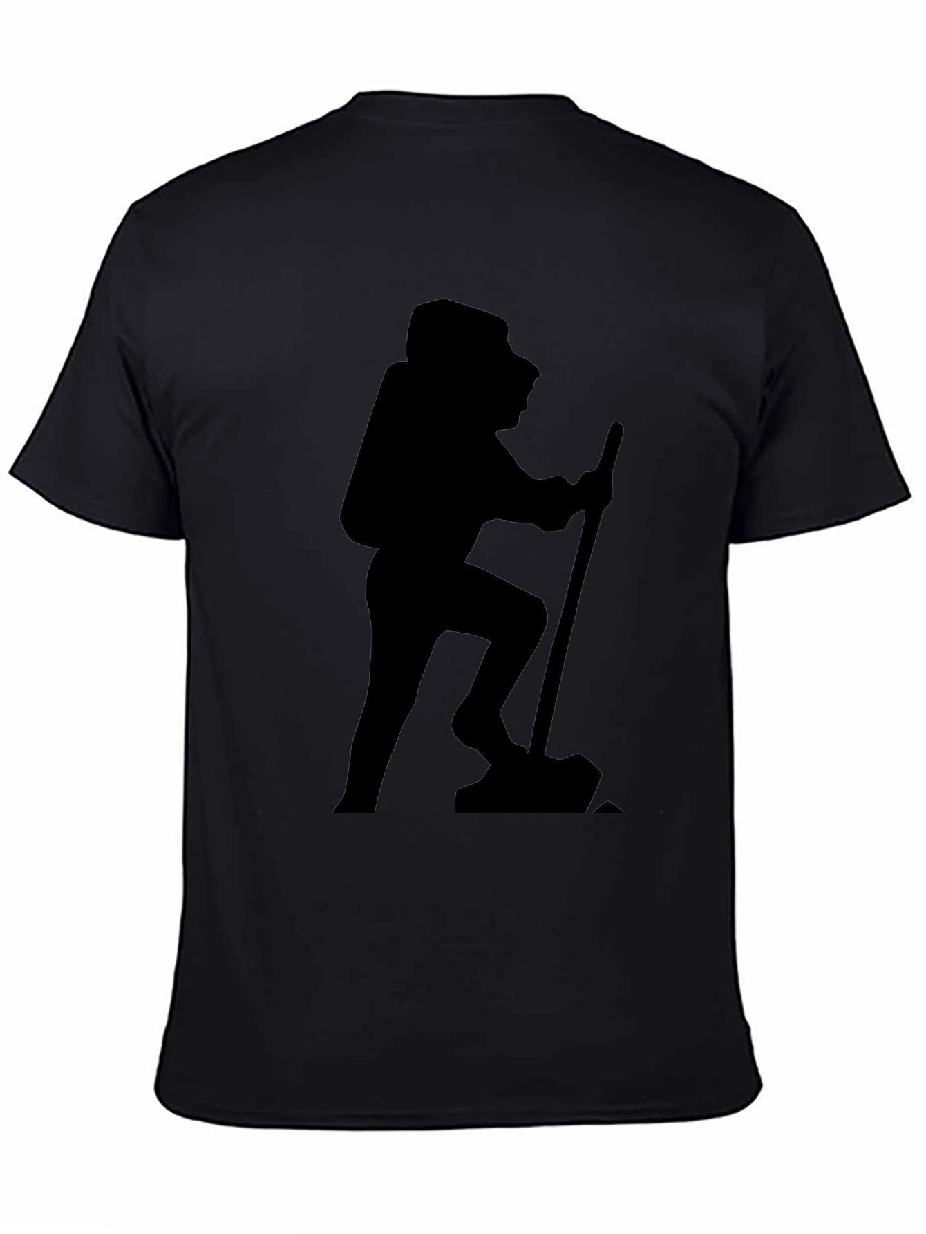 Hiking Silhouette Black T-Shirt