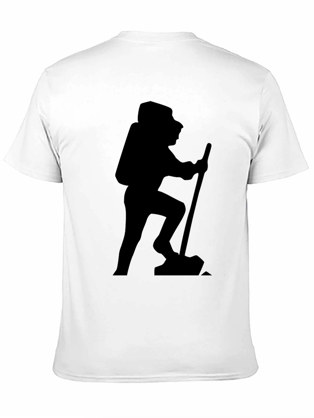 Hiking Silhouette Black T-Shirt