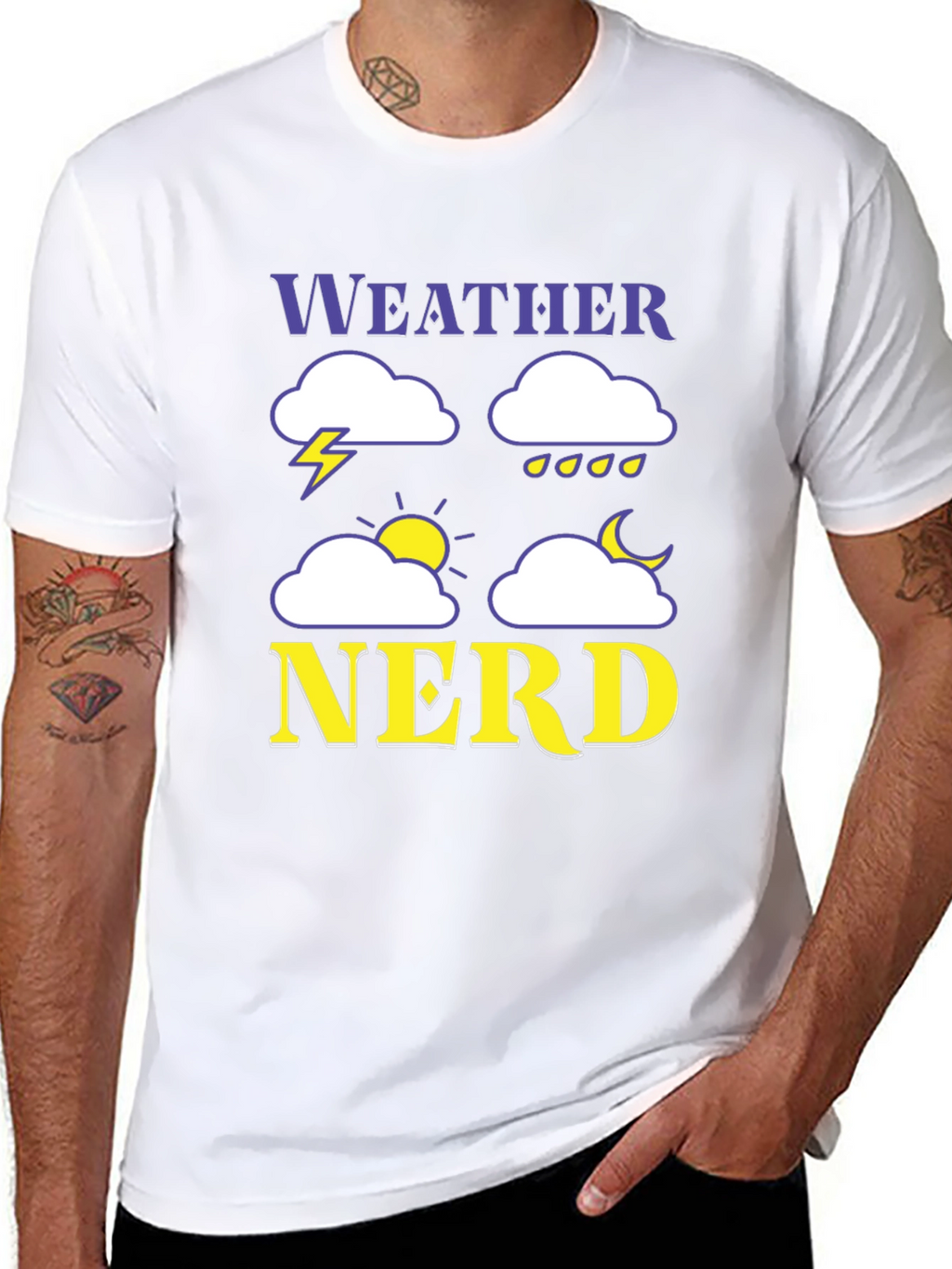 Weather Nerd Graphic T-Shirt | Trendy Tee