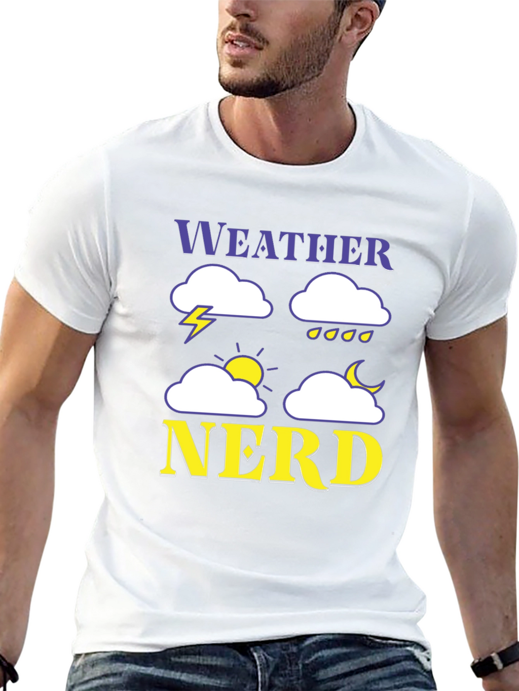 Weather Nerd Graphic T-Shirt | Trendy Tee