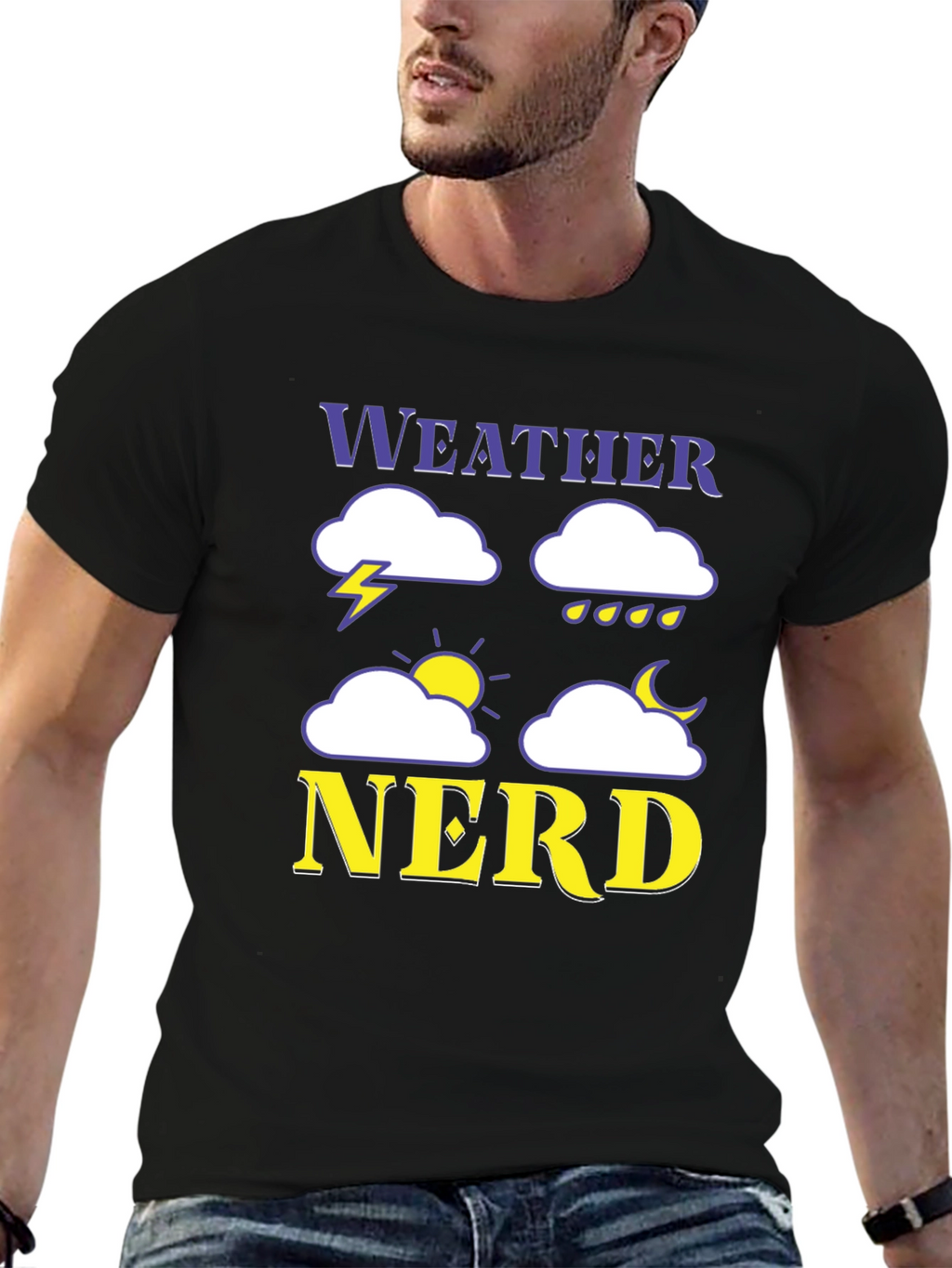 Weather Nerd Graphic T-Shirt | Trendy Tee