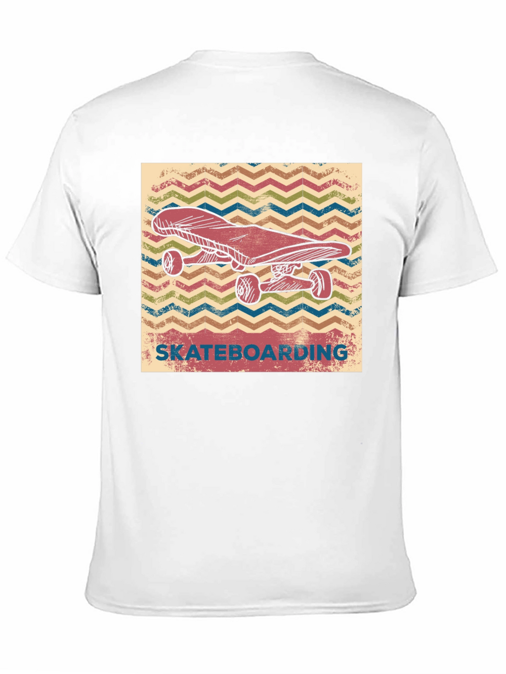 Skateboarding Retro Graphic T-Shirt
