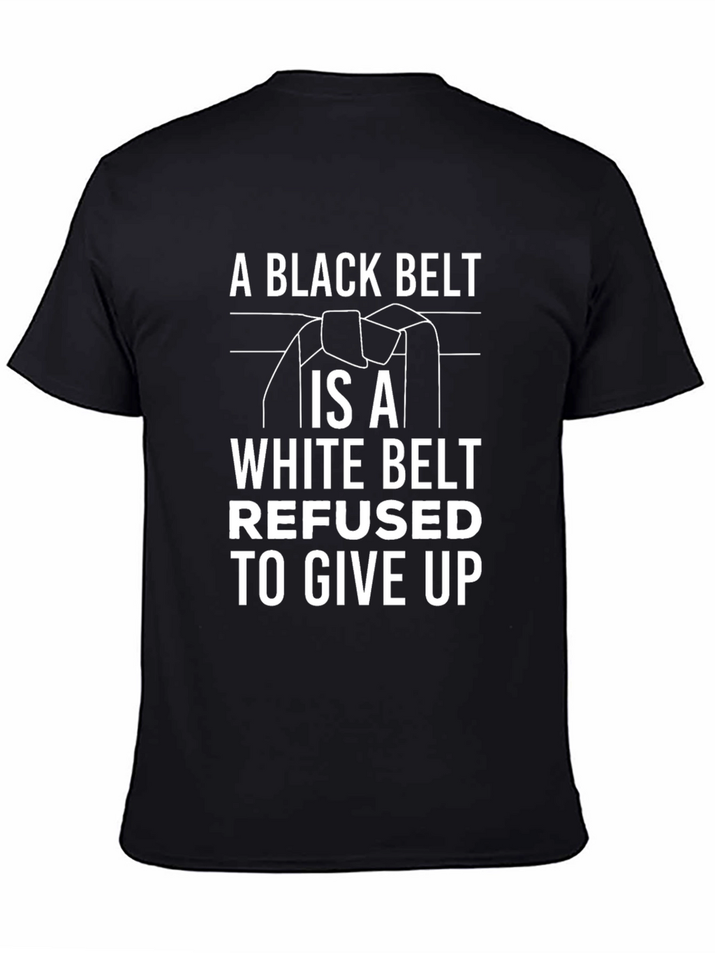Black Belt White Belt Graphic Tee