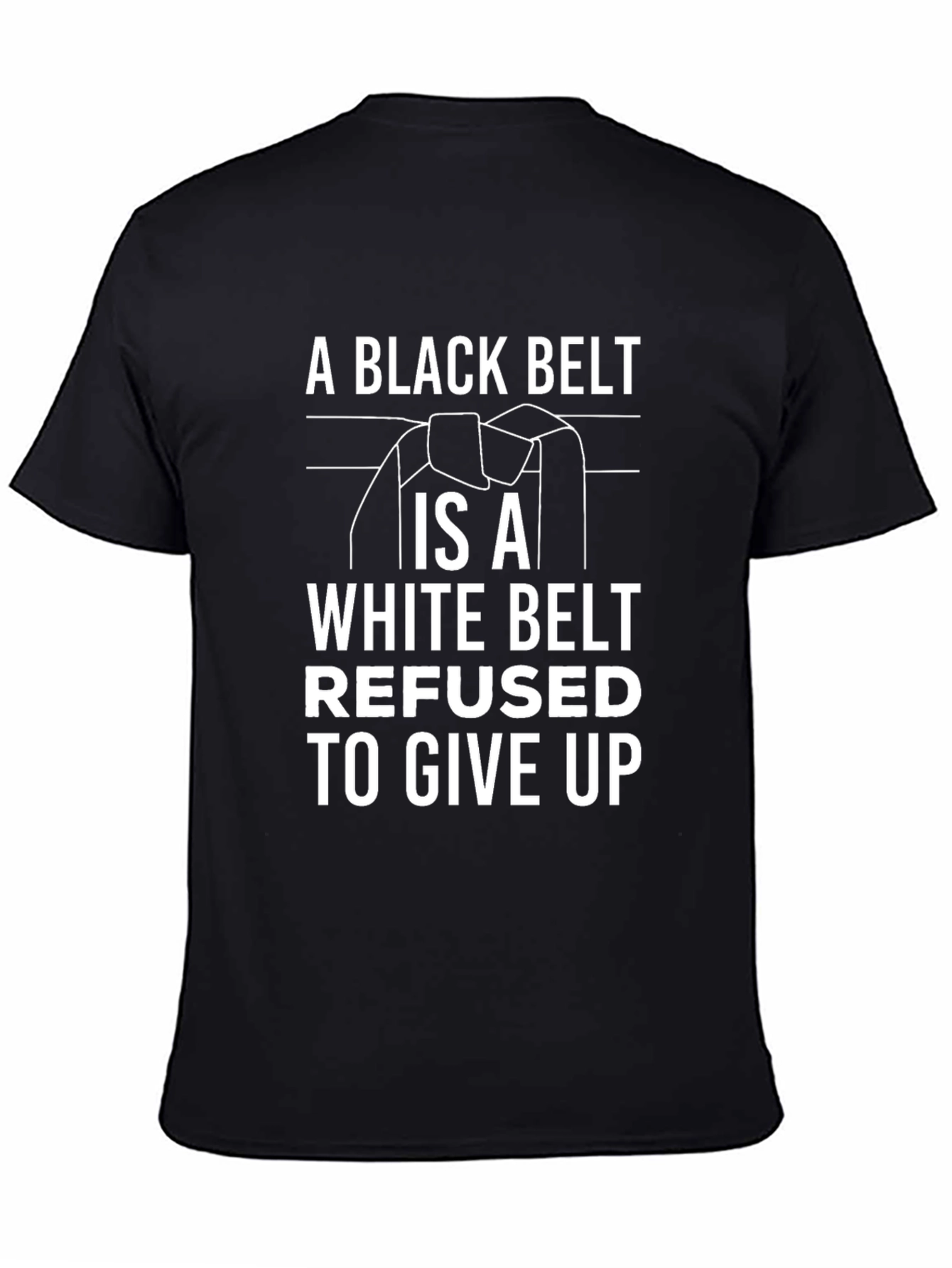 Black Belt White Belt Graphic Tee