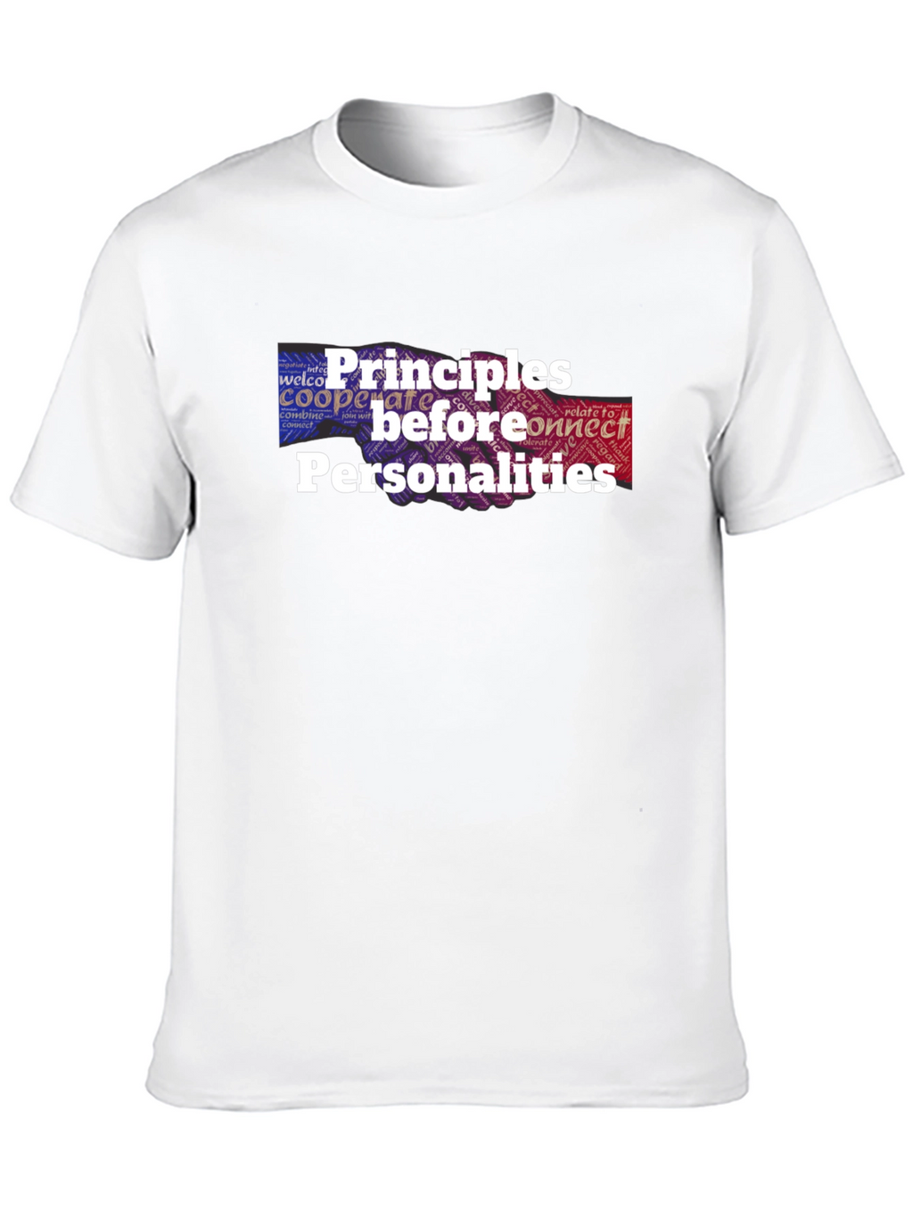 Principles Before Personalities Graphic T-Shirt