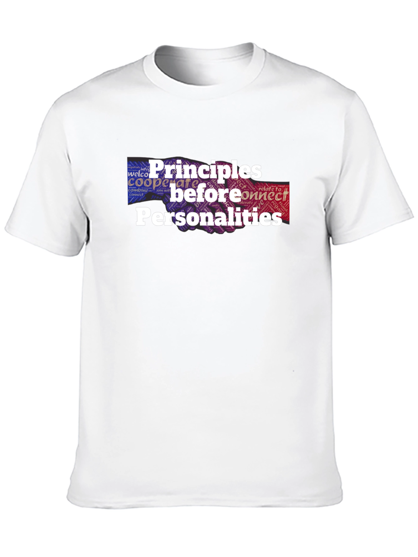 Principles Before Personalities Graphic T-Shirt