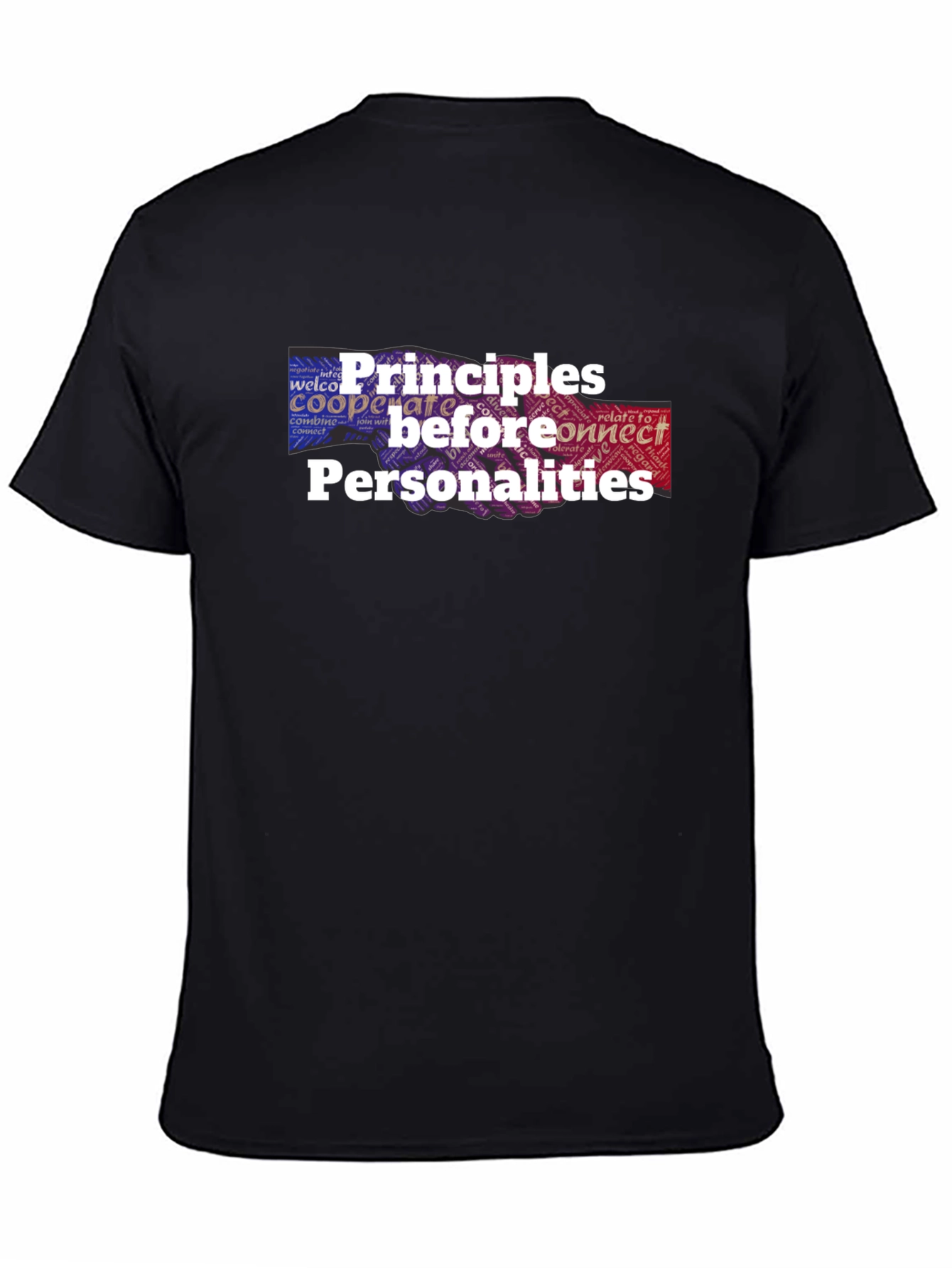 Principles Before Personalities Graphic T-Shirt